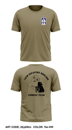 76th IBCT Core Men's SS Performance Tee - 2Kp9Wm