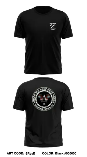 D Co, 83d Civil Affairs BN Store 1 Core Men's SS Performance Tee - r8RysE
