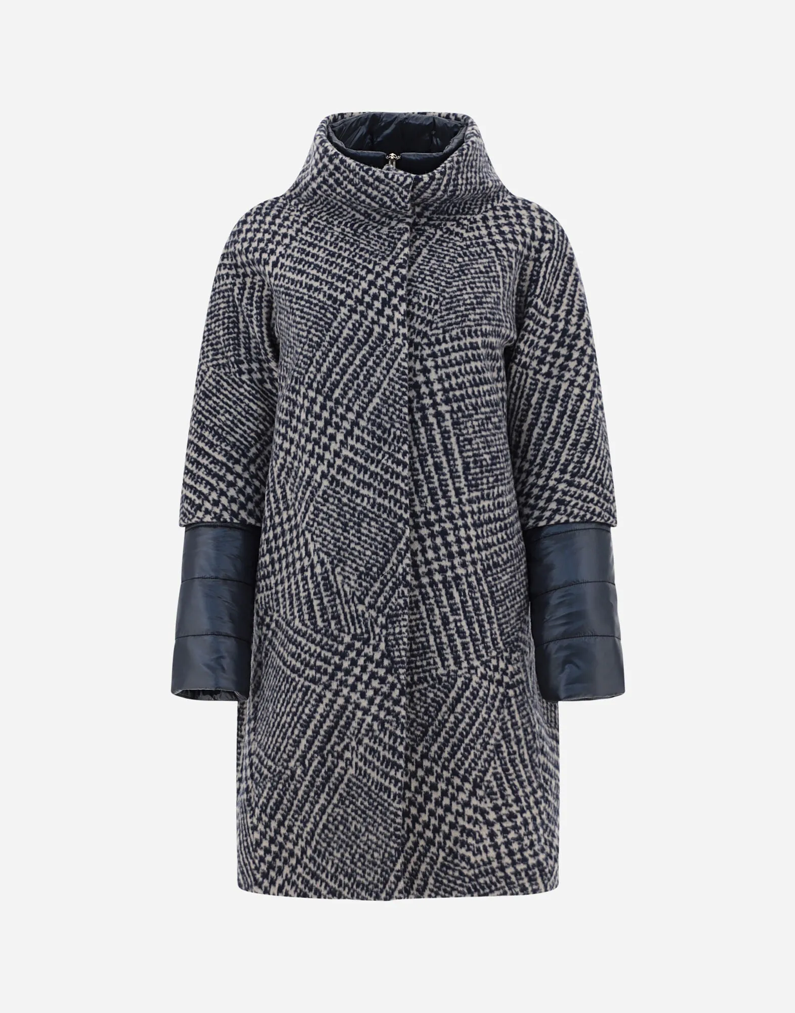 Hypnotic Poule & Nylon Ultralight Coat Blue W