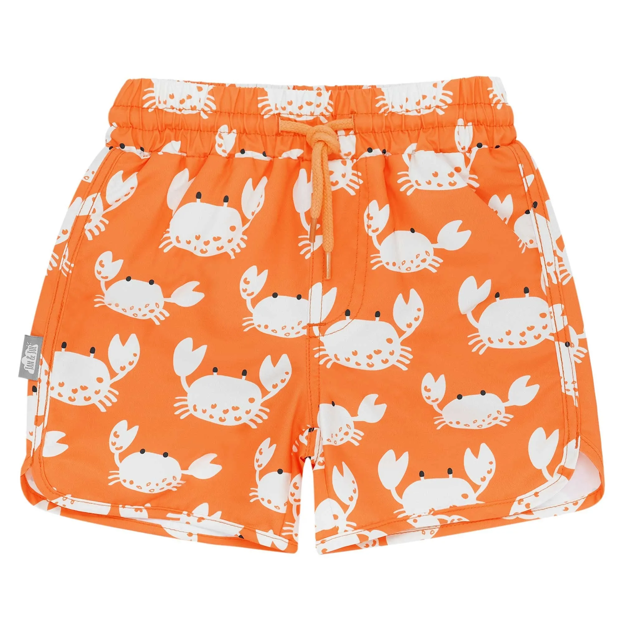 Kids UV Swim Shorts - Crabby Crab