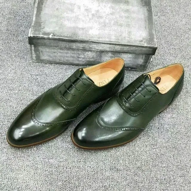 Men's Patchwork Fashion Dress Shoe