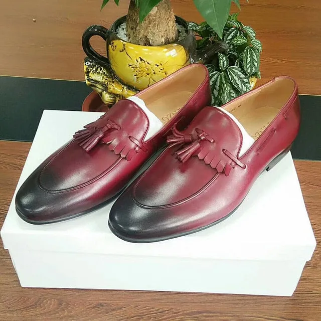Men's Patchwork Fashion Dress Shoe