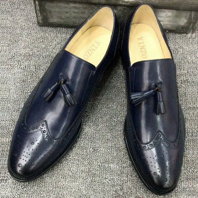 Men's Patchwork Fashion Dress Shoe