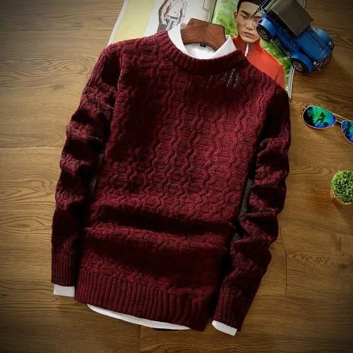 Men's Round Collar Jumper