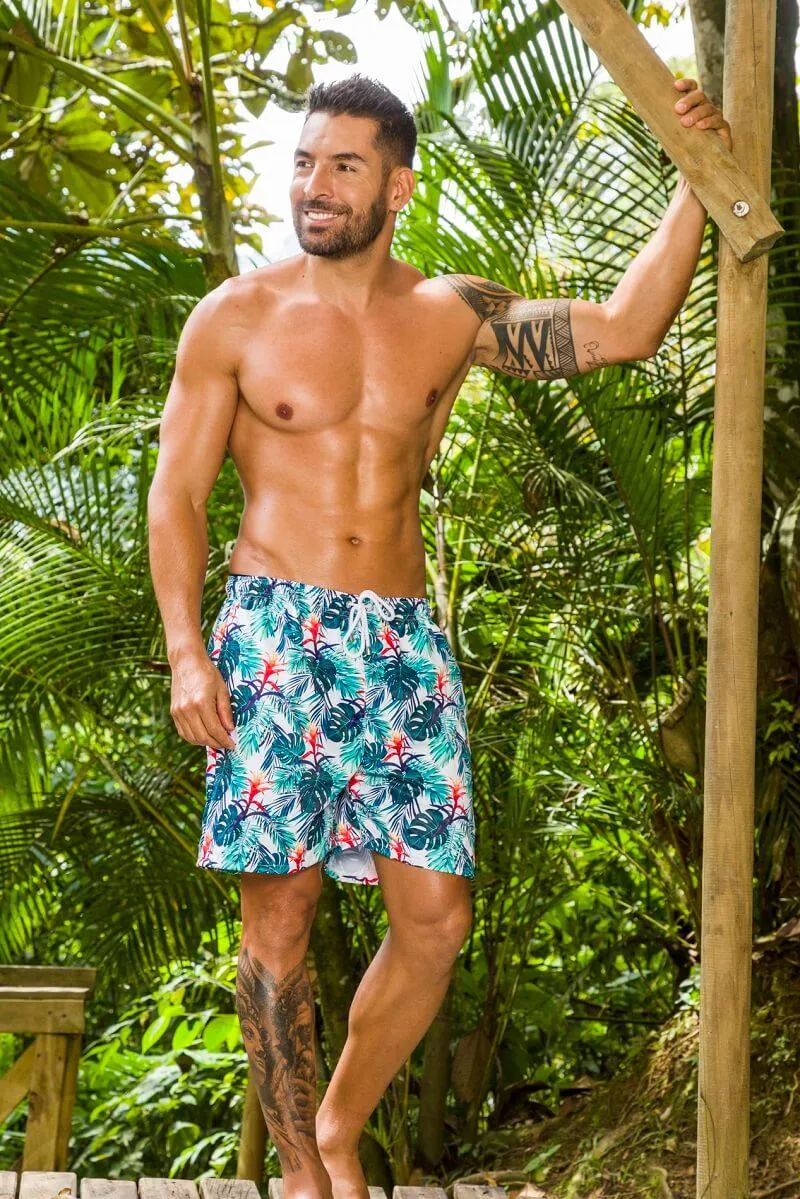 Pantaloneta de Hombre 0419 | Men's Swim Trunks Quick Dry Shorts with Pockets 0419
