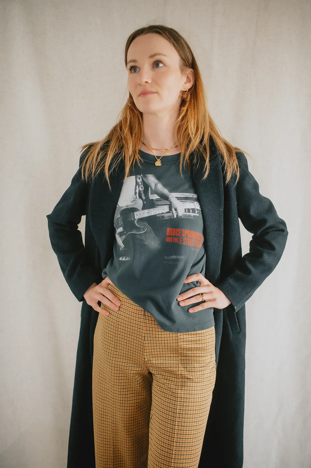 The Bruce Springsteen Studio Photo Reverse GF Tee by Daydreamer