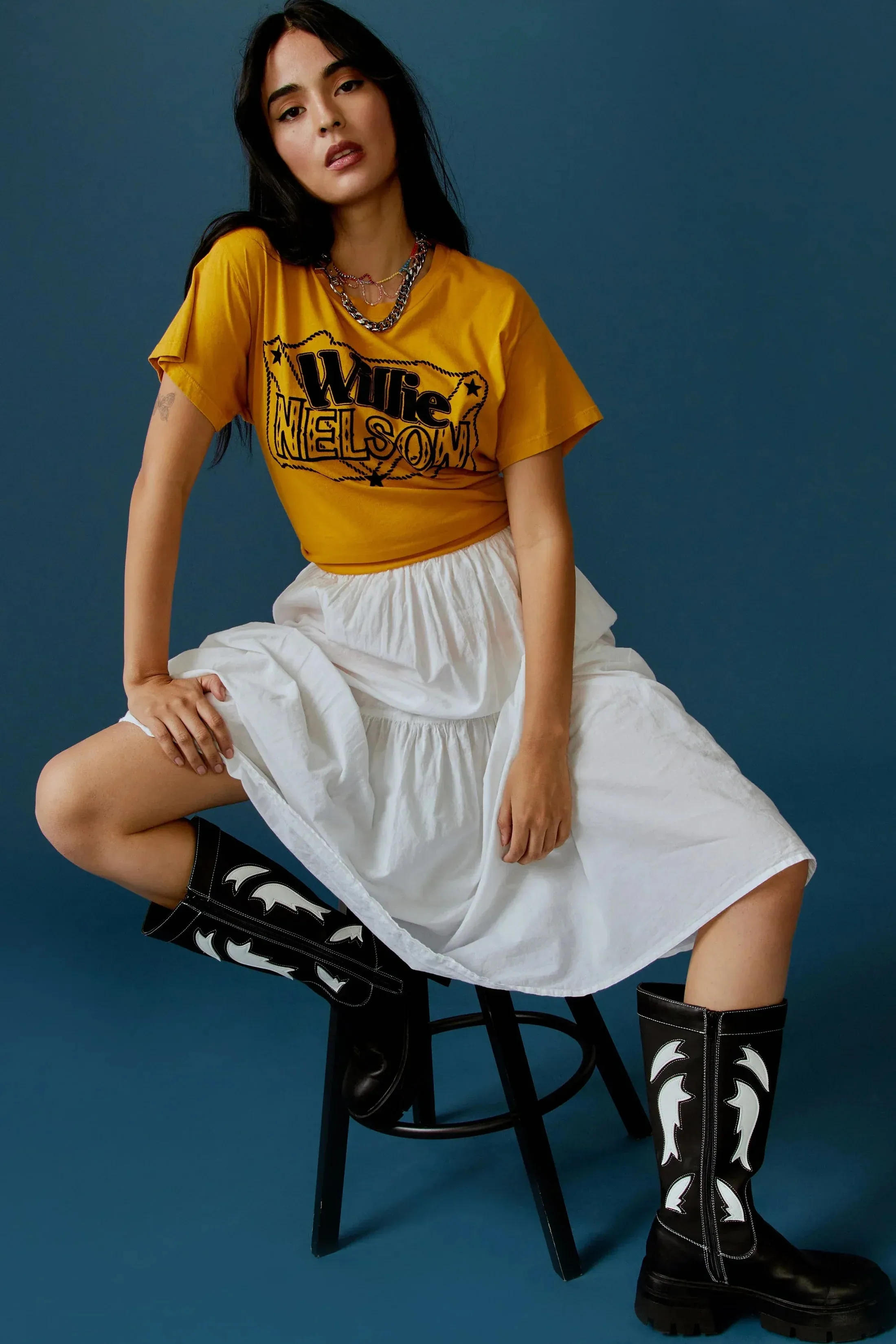 The Willie Nelson Lasso Solo Tee by Daydreamer